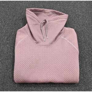 Marmot Annie Quilted Funnel Neck Sweatshirt Pullover Mauve Purple Size Small